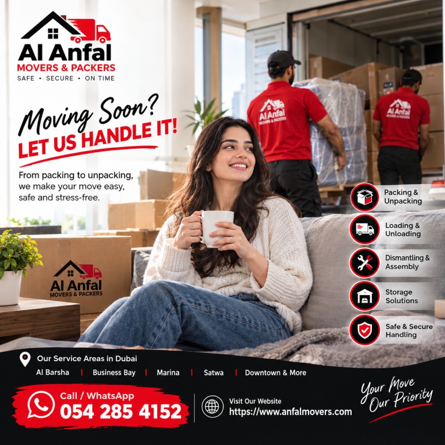 Al Anfal Movers & Packers – Professional Moving Services in Dubai