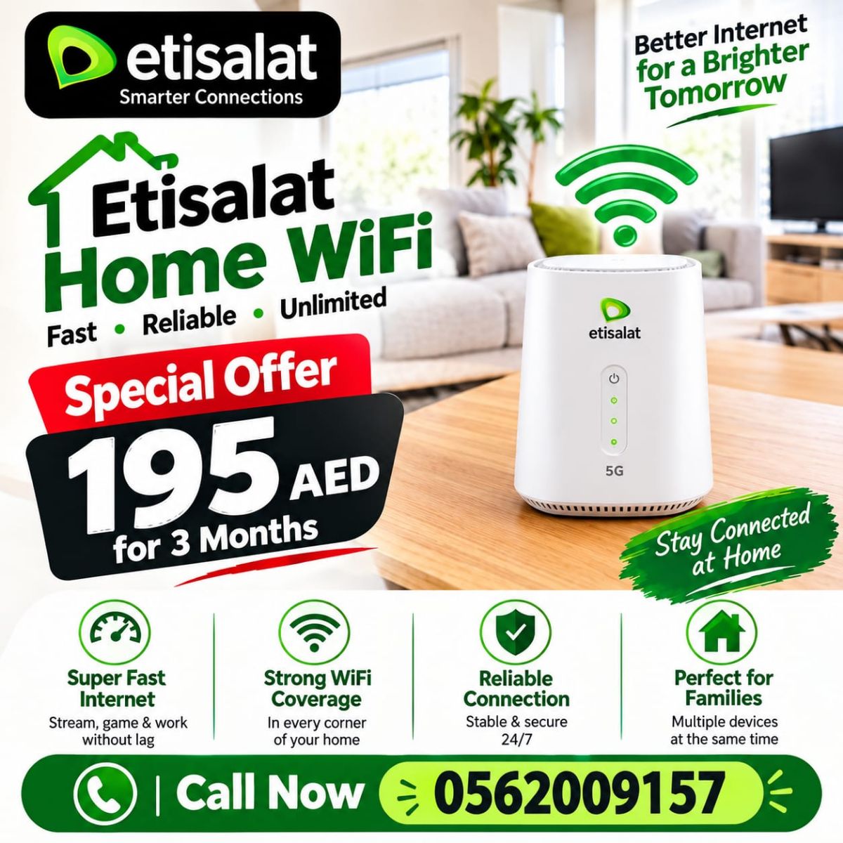 Etisalat home Home WiFi 