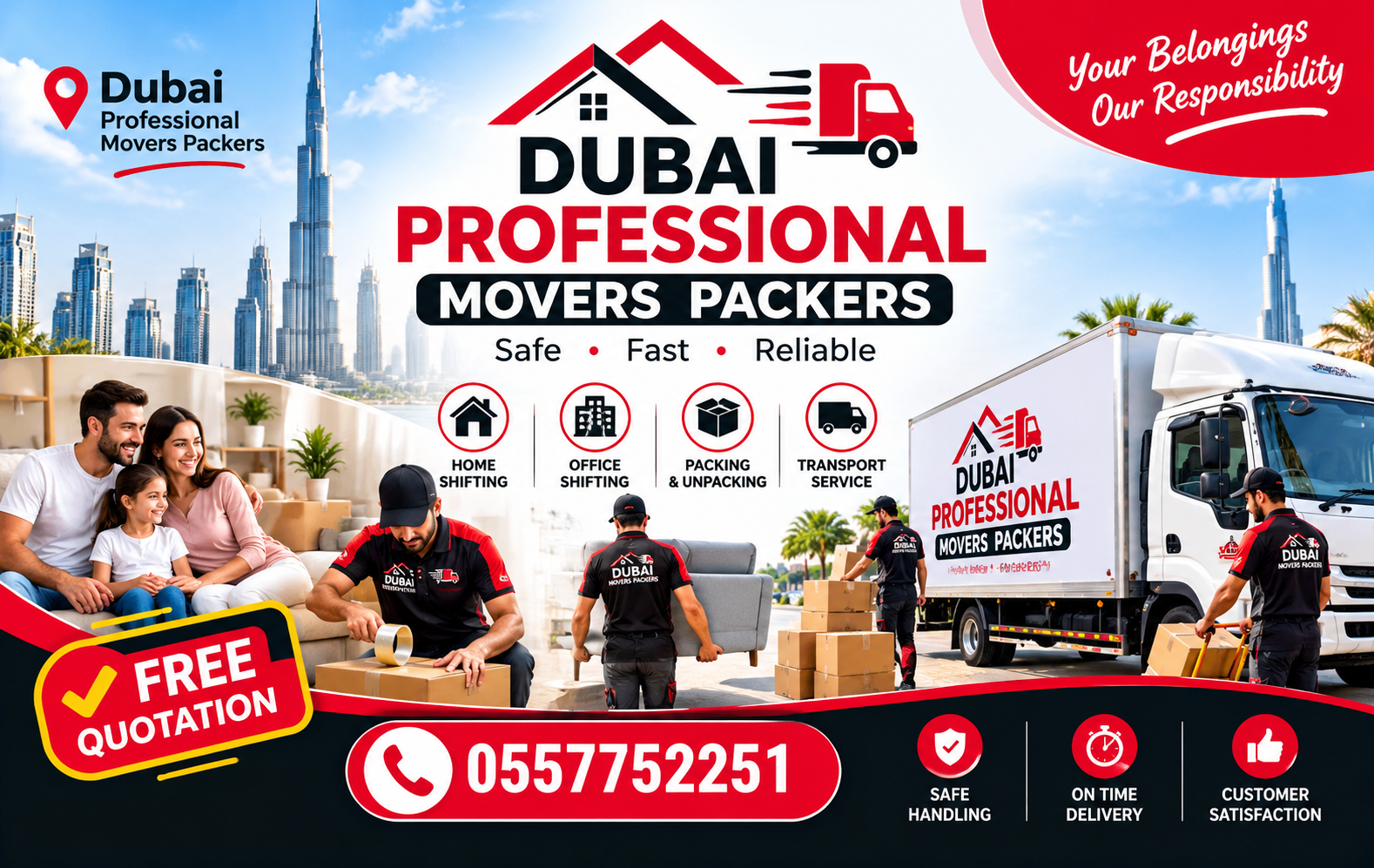 Dubai professional movers packers 