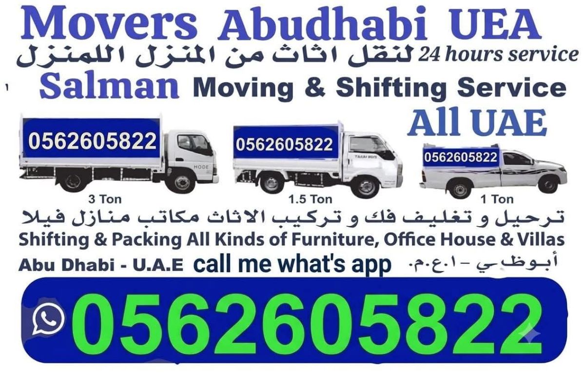 Moving and shifting services in Abu Dhabi