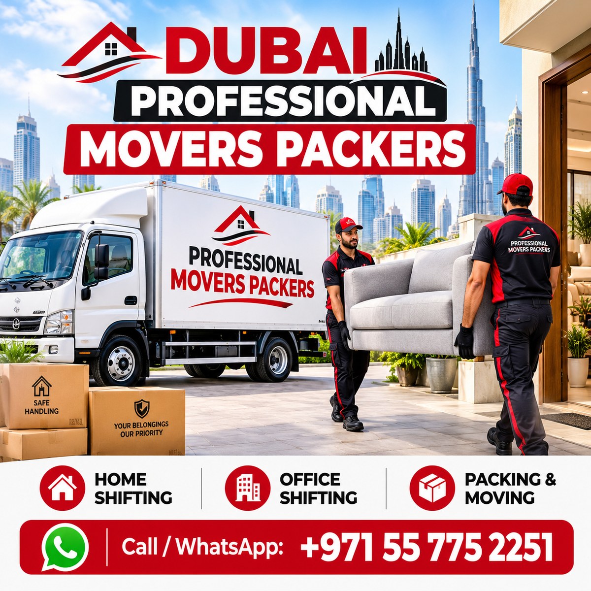 Professional movers and packers services