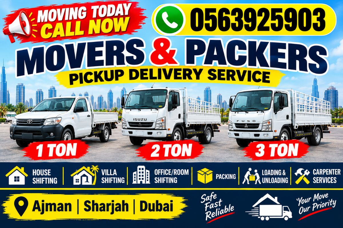 Movers and packers in ajman 
