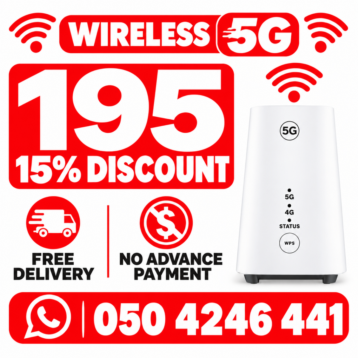 Etisalat home wifi internet service | Free delivery | Unlimited data 