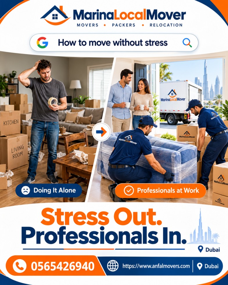 Move with Ease! Expert Packing & Reliable Home and Office Movers in Dubai