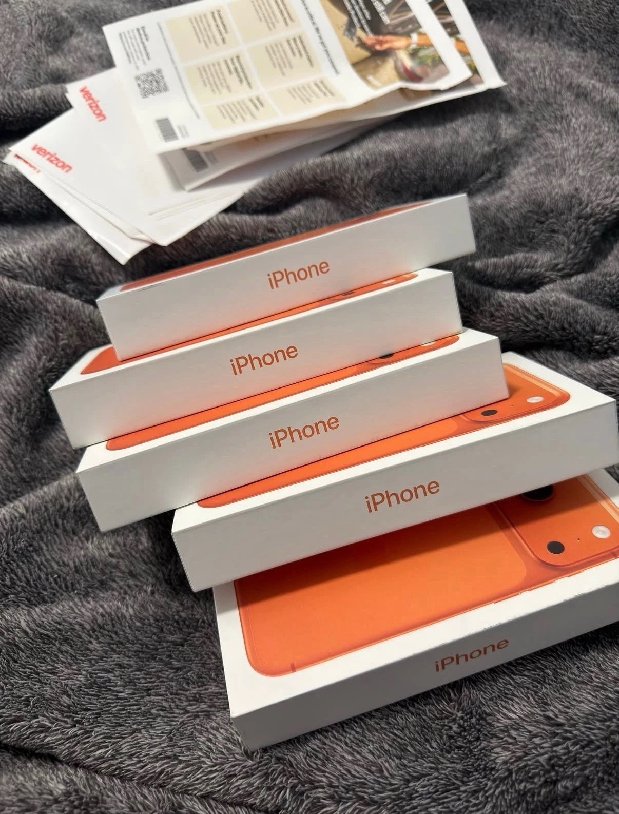 Apple iPhone 17 Pro Max 2TB in orange color