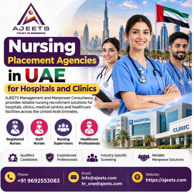 Nursing Placement Agencies in UAE for Hospitals and Clinics