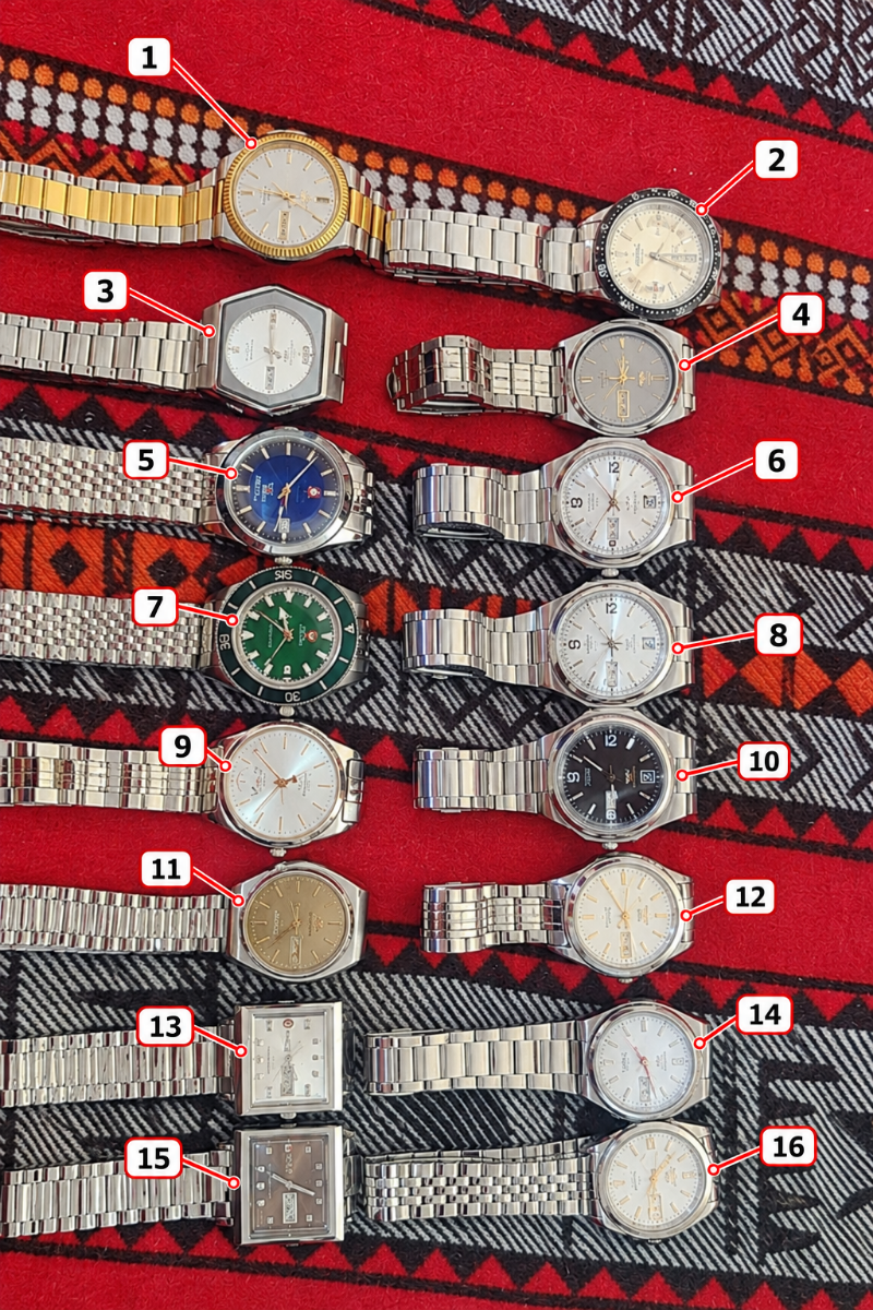 Seiko and rado lot