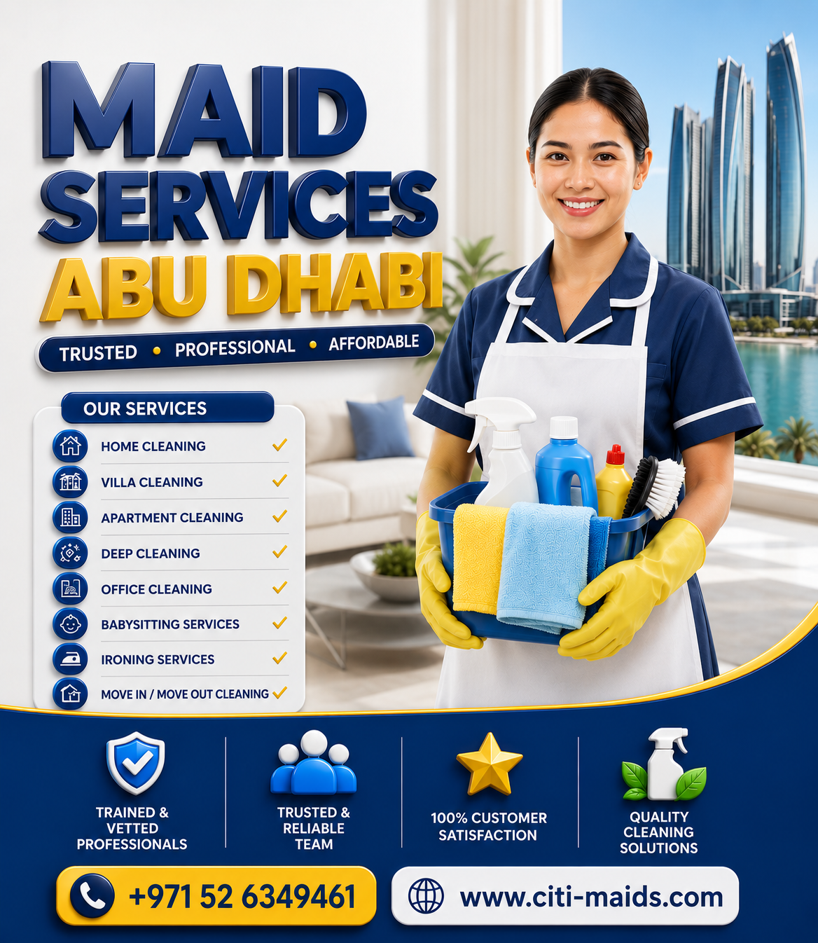 Filipino Cleaning Services Abu Dhabi