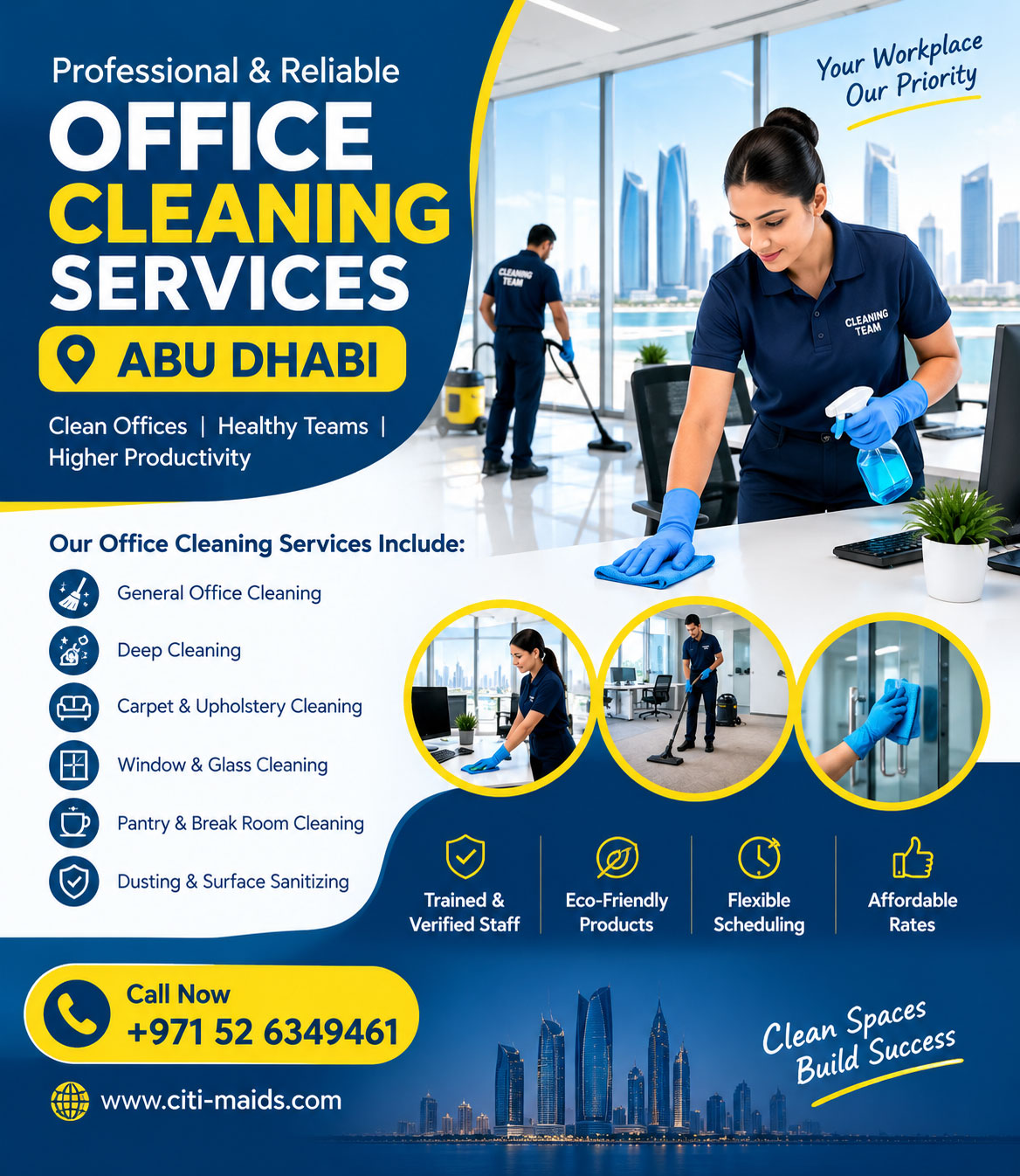 Office Cleaners Abu Dhabi