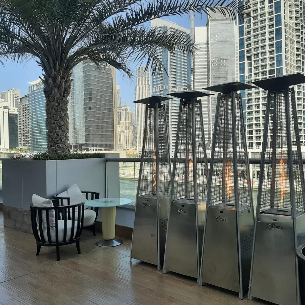 Outdoor Propane & Electric Heaters for Rent