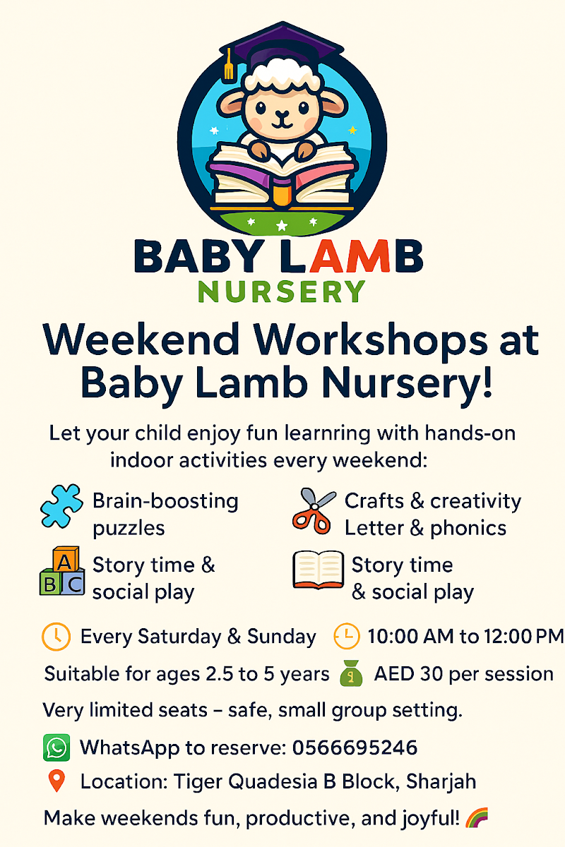 Baby Lamb Nursery – Home-Based | Al Nahda, Sharjah — Kids & Babies in Sharjah, Al Nahda - Image 4