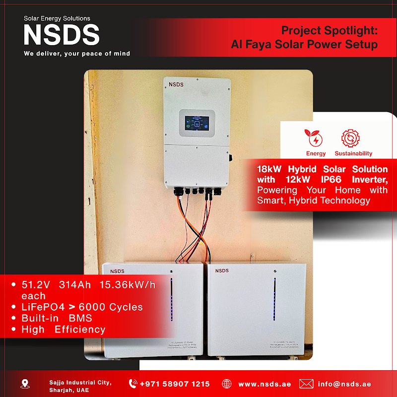 NSDS Solar Energy Products — Solar Panels Inverters in Sharjah, Al Nahda - Image 2