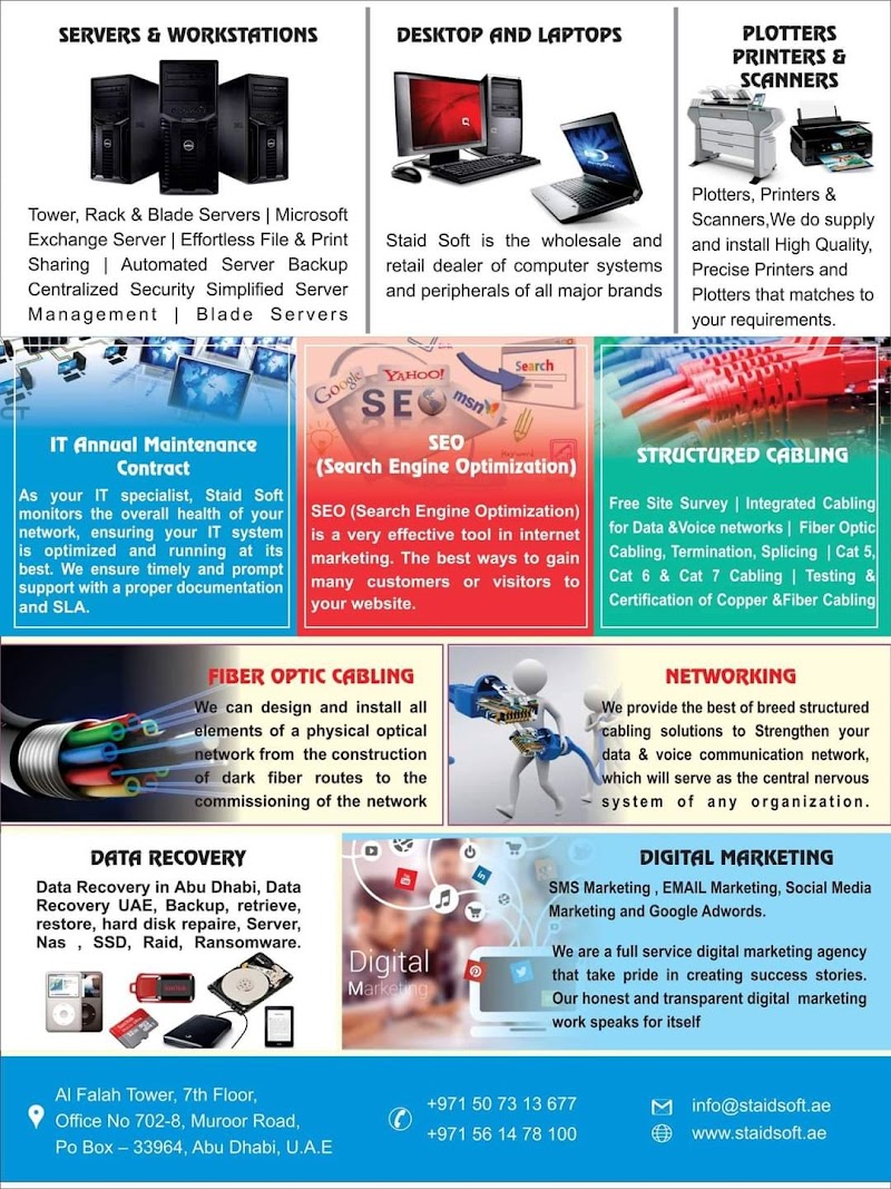 Staidsoft Portal — Networking Equipment in Sharjah, Al Nahda