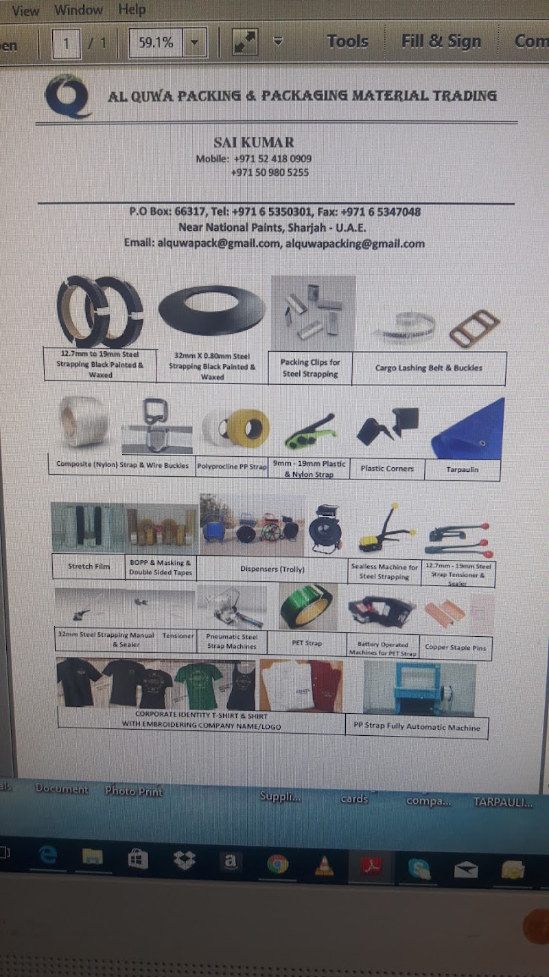 Al Quwa Packing & Packaging Material Trading — Packaging Materials in Sharjah, Al Nahda - Image 2