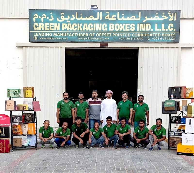 GREEN PACKAGING BOXES IND LLC — Packaging Materials in Sharjah, Al Nahda