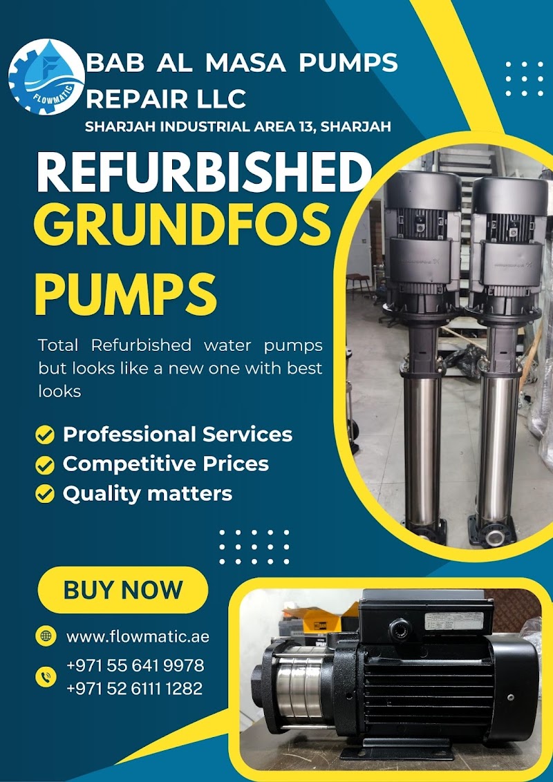 Bab Al Masa Pump Repair LLC — Water Pumps Motors in Sharjah, Al Nahda - Image 5