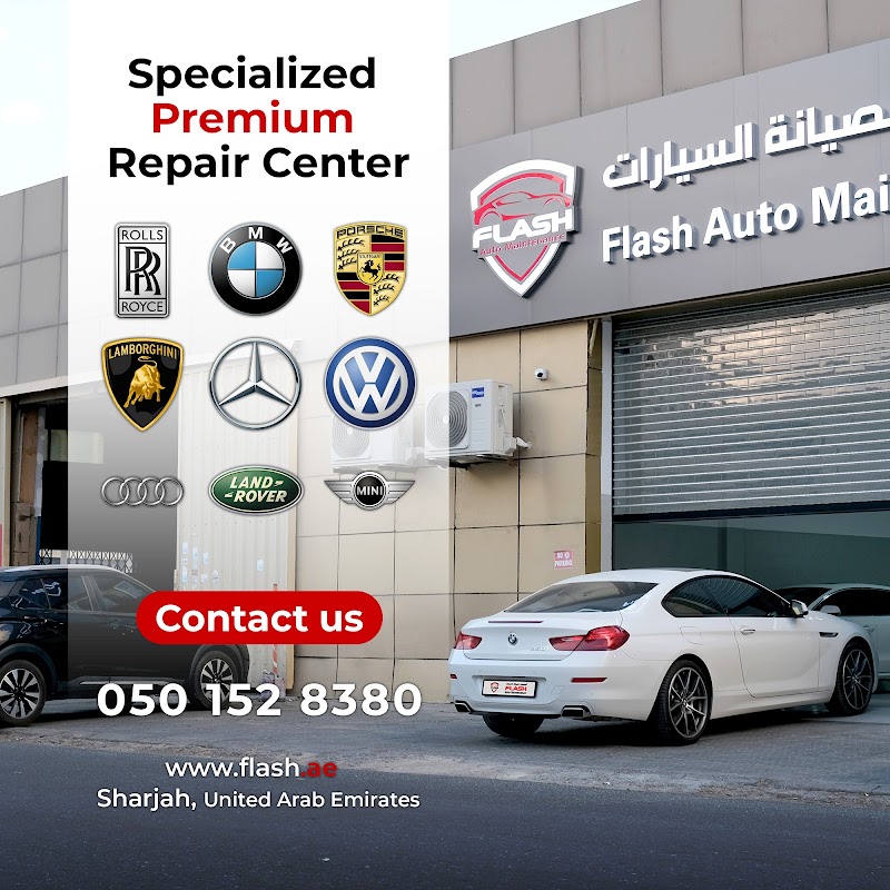 Flash Auto Maintenance - Sharjah — Batteries & Lubricants in Sharjah, Al Taawun