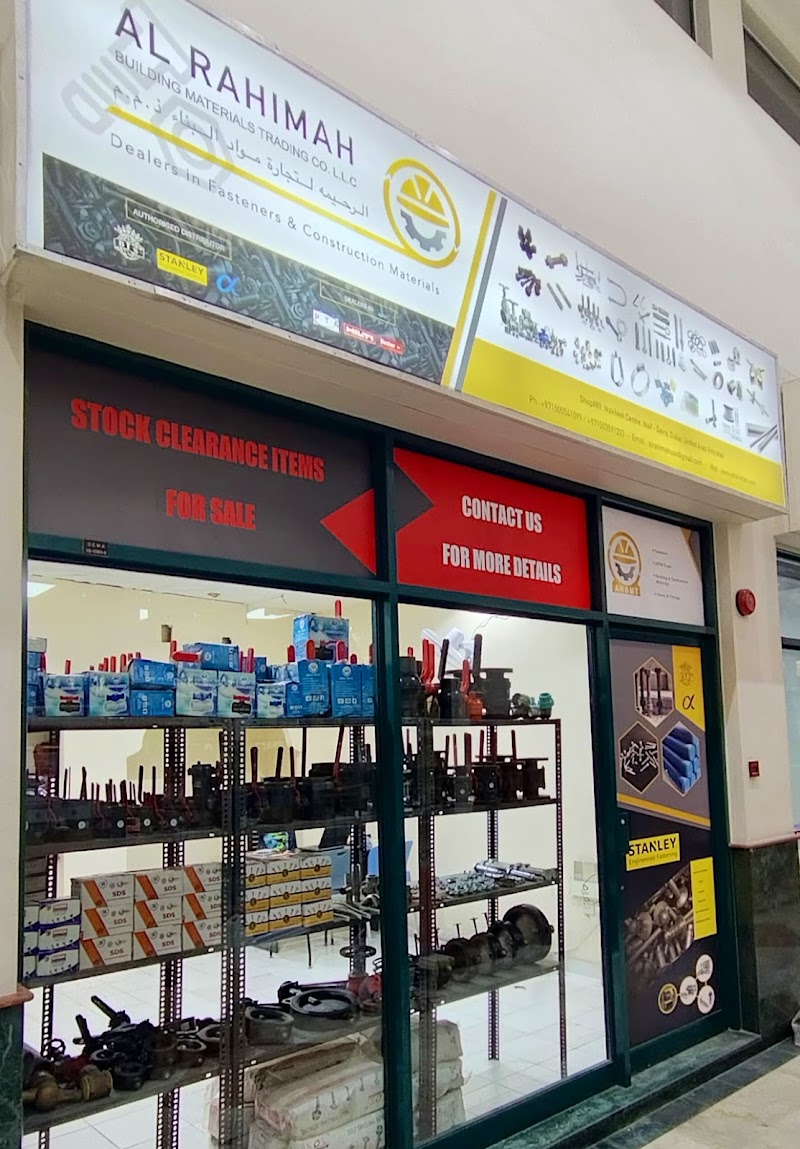 AL RAHIMAH BUILDING MATERIALS TRADING CO. L.L.C — Fasteners Fixings in Sharjah, Al Taawun