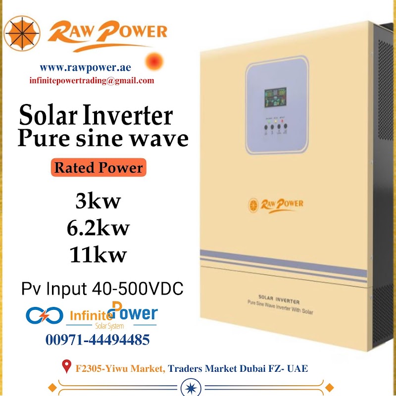 Infinite Power Solar System Dubai UAE — Solar Panels Inverters in Sharjah, Al Taawun - Image 4