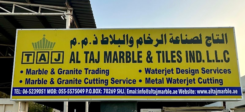 AL TAJ MARBLE AND TILE IND. LLC — Tiles Marble Granite in Sharjah, Al Taawun