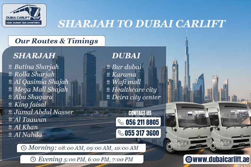 Sharjah to Dubai CarLift — Vehicle Services in Sharjah, Al Taawun - Image 2