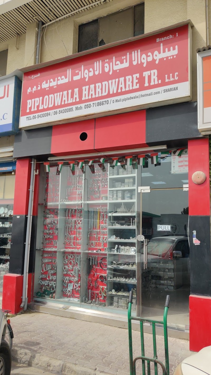 PIPLODWALA HARDWARE TRADING L.L.C BRANCH 1 — Hinges Handles Fittings in Sharjah, Al Taawun