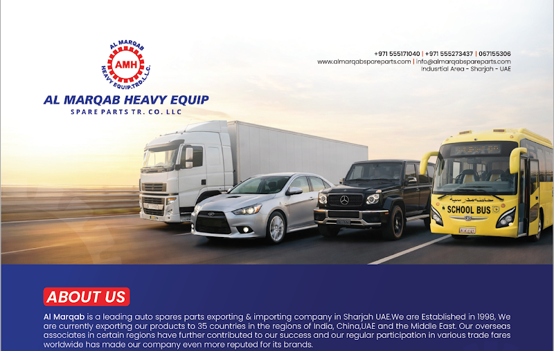 AL MARQAB HEAVY EQUIP. SPARE PARTS TR.CO.L.L.C — Motorbike Parts Accessories in Sharjah, Al ... - Image 5